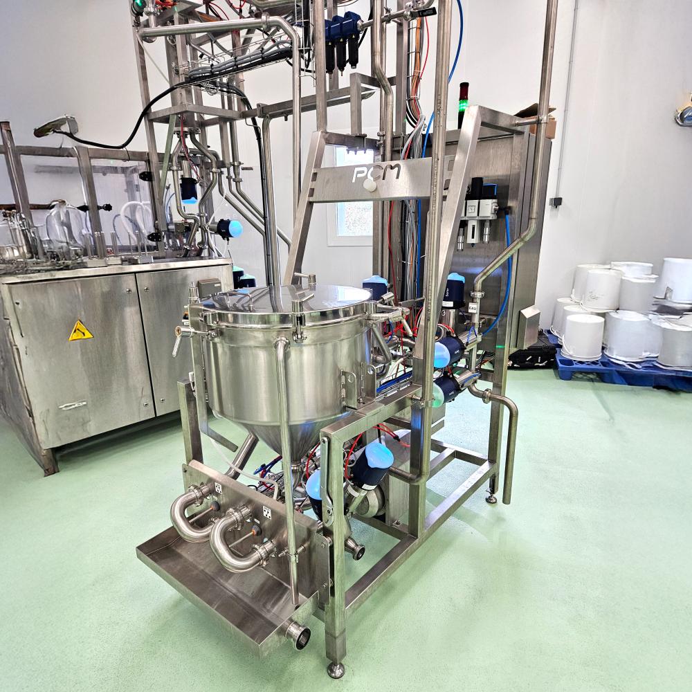 PCM Hopper station on site