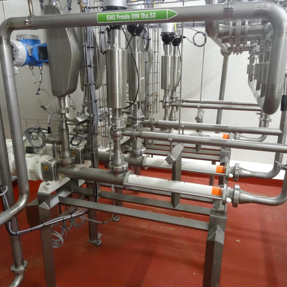 PCM Hygienic pump on site